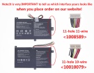 Аккумуляторы для ноутбуков thomson N14i3-16bk512 7.6V 5000mAh