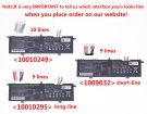Acer U638560pv-3s1p-gauge 11.4V 5100mAh аккумуляторы