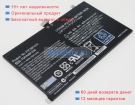 Аккумуляторы для ноутбуков fujitsu Lifebook u574 m7512gb 14.8V 3300mAh