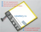 Аккумуляторы для ноутбуков asus Memo pad 7 me175cg k00z 3.8V 3910mAh