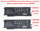 Аккумуляторы для ноутбуков hp Zbook x2 g4 15.4V 4546mAh