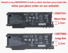 Hp Dn04070xl 15.4V 4546mAh аккумуляторы