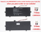 Аккумуляторы для ноутбуков ematic Psb116c01bfh_bk_cis 3.8V 8000mAh