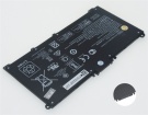 Аккумуляторы для ноутбуков hp 15-da0058tx 11.4V 3600mAh