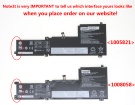 Lenovo L19m4pf1 15.2V 4630mAh аккумуляторы