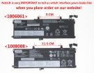 Аккумуляторы для ноутбуков lenovo Thinkpad p53s-20n6000bgm 11.52V 4950mAh