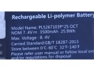 Prestigio Pl5267103p 2s 7.4V 3500mAh аккумуляторы