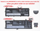 Аккумуляторы для ноутбуков lenovo Thinkpad x13 yoga g2 20w8002xus 11.58V 4570mAh