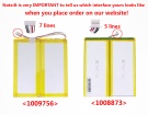 Rtdpart 2662141 3.7V 5800mAh аккумуляторы