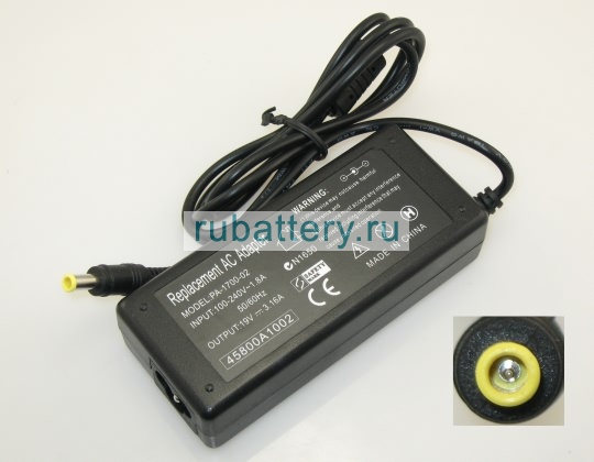 Блок питания для ноутбука samsung Rv520-w01 19V 3.16A - Кликните на картинке чтобы закрыть