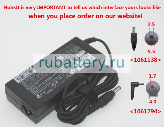 Toshiba Pa-1900-35 19V 4.74A блок питания - Кликните на картинке чтобы закрыть