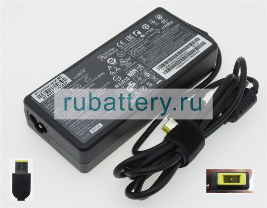 Блок питания для ноутбука lenovo Thinkpad t470p(20j6a012cd) 20V 6.75A - Кликните на картинке чтобы закрыть