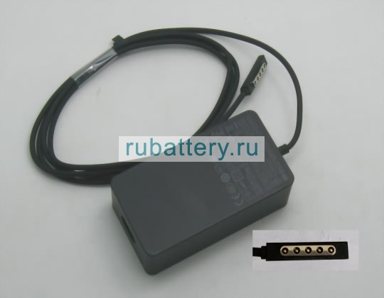 Блок питания для ноутбука microsoft Surface 7zr-00001 12V 3.6A - Кликните на картинке чтобы закрыть