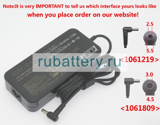 Asus 04g266009900 19.5V 9.23A блок питания - Кликните на картинке чтобы закрыть