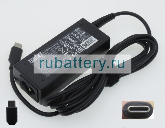 Блок питания для ноутбука hp Chromebook 14b-na0002ns 5V/12V/20V 2.25A - Кликните на картинке чтобы закрыть
