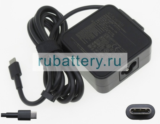 Блок питания для ноутбука asus B9440ua-gv0101t 20V 3.25A - Кликните на картинке чтобы закрыть