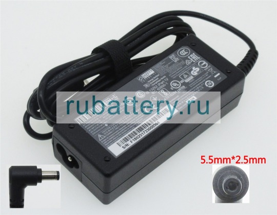 Блок питания для ноутбука asus X54c 19V 3.42A - Кликните на картинке чтобы закрыть