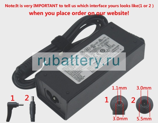 Samsung Ba44-00296a 19V 3.16A блок питания - Кликните на картинке чтобы закрыть