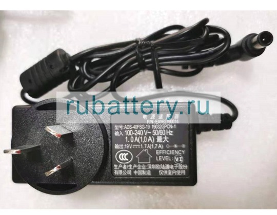 Блок питания для ноутбука lg 24mp55vq 19V 1.7A - Кликните на картинке чтобы закрыть