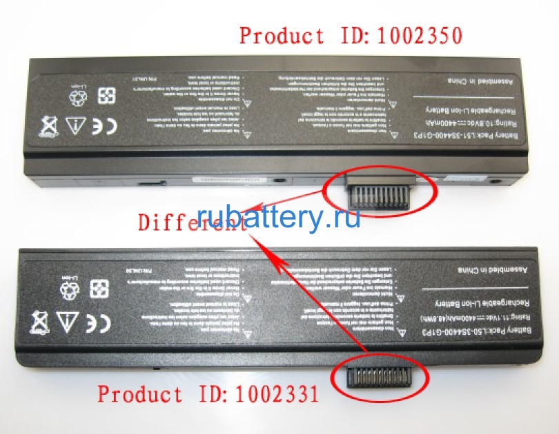 Uniwill 805n00045 10.8V 4400mAh аккумуляторы - Кликните на картинке чтобы закрыть