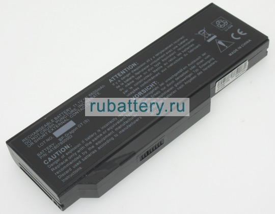 Mitac Bp-dragon gt(s) 11.1V 6000mAh аккумуляторы - Кликните на картинке чтобы закрыть