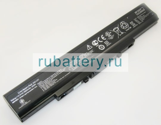 Asus A42-u31 14.4V 5800mAh аккумуляторы - Кликните на картинке чтобы закрыть