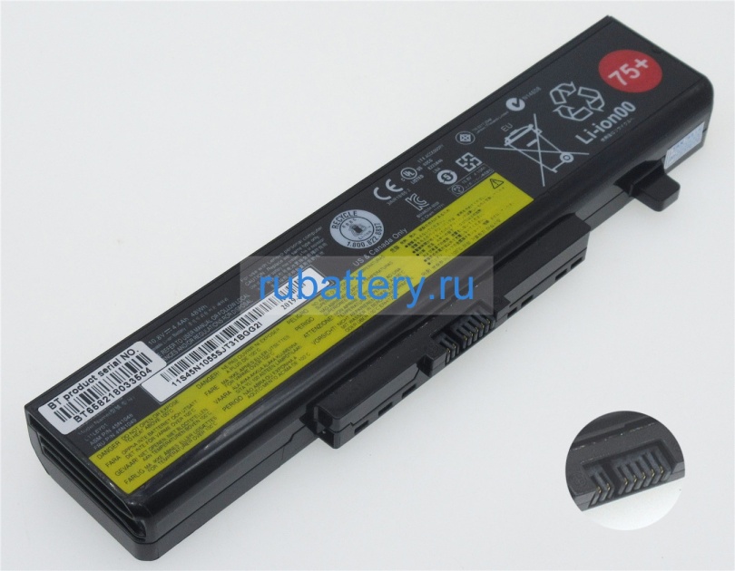 Аккумуляторы для ноутбуков lenovo Ideapad y580(m772rge) 11.1V 4400mAh - Кликните на картинке чтобы закрыть