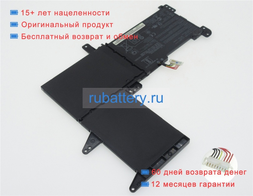 Аккумуляторы для ноутбуков asus Vivobook s15 s510un 11.52V 3653mAh - Кликните на картинке чтобы закрыть
