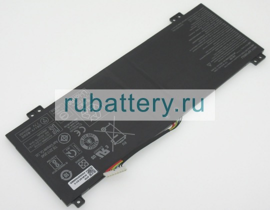 Аккумуляторы для ноутбуков acer Chromebook spin 11 r751tn-c63w 7.7V 4810mAh - Кликните на картинке чтобы закрыть