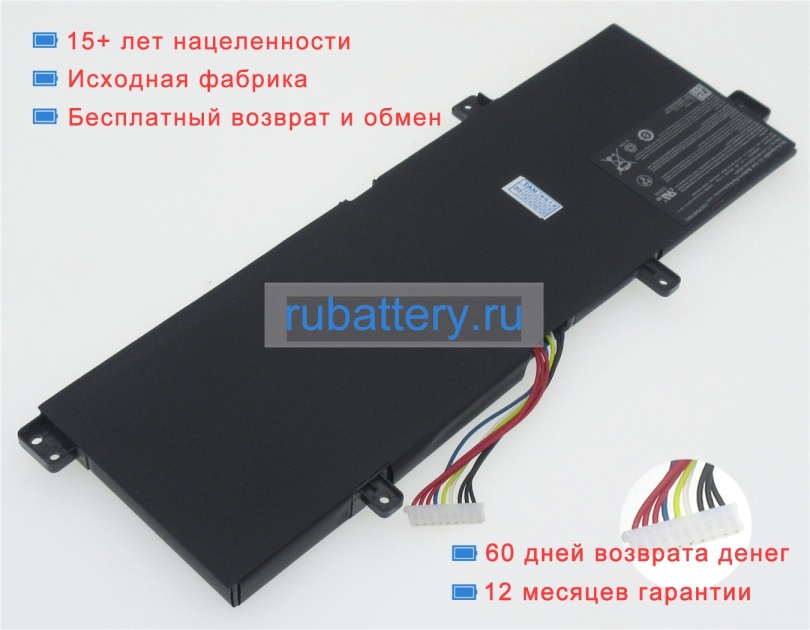 Аккумуляторы для ноутбуков thunderobot 911 targa-b6a 11.4V 5300mAh - Кликните на картинке чтобы закрыть