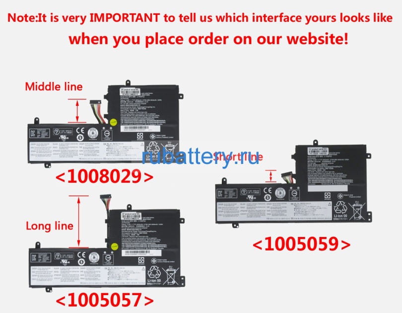 Lenovo 5b10w67380 11.52V 4955mAh аккумуляторы - Кликните на картинке чтобы закрыть