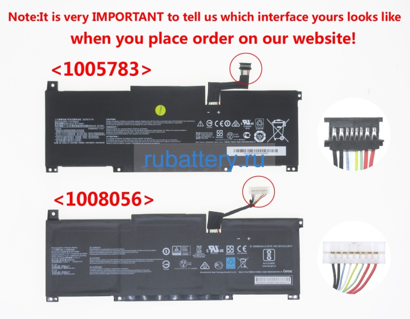 Аккумуляторы для ноутбуков msi Modern 15 a10rb-041tw 11.4V 4600mAh - Кликните на картинке чтобы закрыть