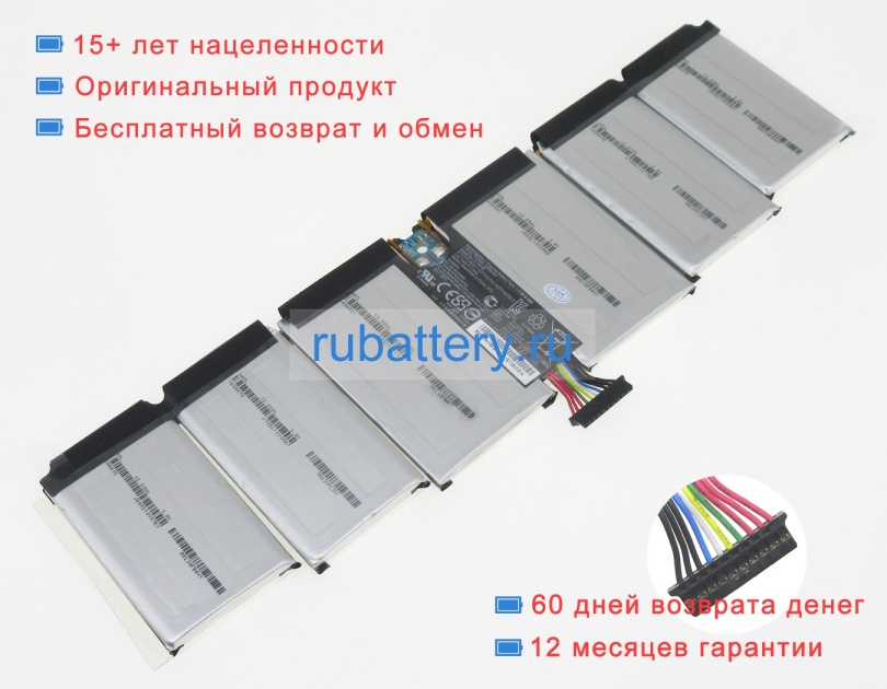 Аккумуляторы для ноутбуков google C1501w 7.6V 9295mAh - Кликните на картинке чтобы закрыть