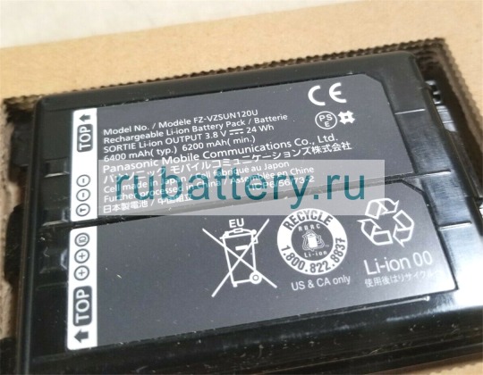 Panasonic Fz-vzsun120w 3.8V 6400mAh аккумуляторы - Кликните на картинке чтобы закрыть