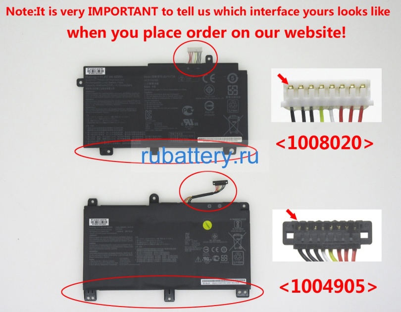 Аккумуляторы для ноутбуков asus Fx504gm-es74 11.4V 4210mAh - Кликните на картинке чтобы закрыть
