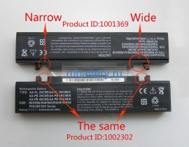 Аккумуляторы для ноутбуков samsung Np-r580h 11.1V 4400mAh