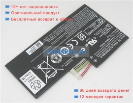 Аккумуляторы для ноутбуков acer W4-820-z3742g03aii 3.7V 5340mAh