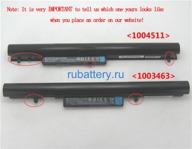 Hasee 916q2238h 14.8V or 15.1V 2600mAh аккумуляторы