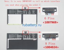 Аккумуляторы для ноутбуков asus T100ha-fu008t 3.8V 7850mAh