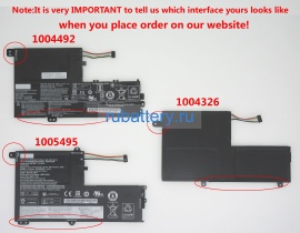 Аккумуляторы для ноутбуков lenovo Ideapad 320s-14ikb(80x400j2ge) 11.25V 4700mAh