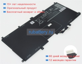 Аккумуляторы для ноутбуков dell Xps 13-9365-d6801ts 7.6V 5940mAh