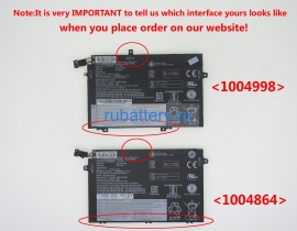 Аккумуляторы для ноутбуков lenovo Thinkpad e490(20n8002dcd) 11.1V 4080mAh