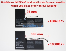 Аккумуляторы для ноутбуков medion Md 99512 7.4V 5000mAh