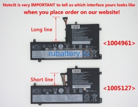 Lenovo 5b10q93417 11.34V 4630mAh аккумуляторы