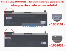 Dell 451-bcft 7.6V 8000mAh аккумуляторы