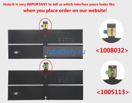 Microsoft G3hta036h 7.57V 5970mAh аккумуляторы