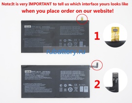 Аккумуляторы для ноутбуков acer One 10 s1003-17wm 3.8V 7900mAh