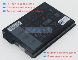 Аккумуляторы для ноутбуков dell Latitude 5420 rugged 11.4V 4342mAh