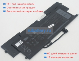 Аккумуляторы для ноутбуков dell Latitude 9410 ytk3w 11.4V 6500mAh