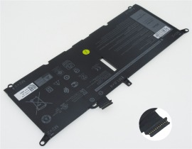 Аккумуляторы для ноутбуков dell Ins 13mf pro-d2505ts 7.6V 5618mAh